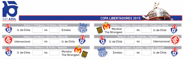 Fiture Libertadores SoyAzul