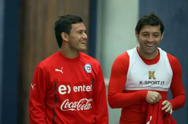 [FOTOS] Azules en La Roja de Sampaoli