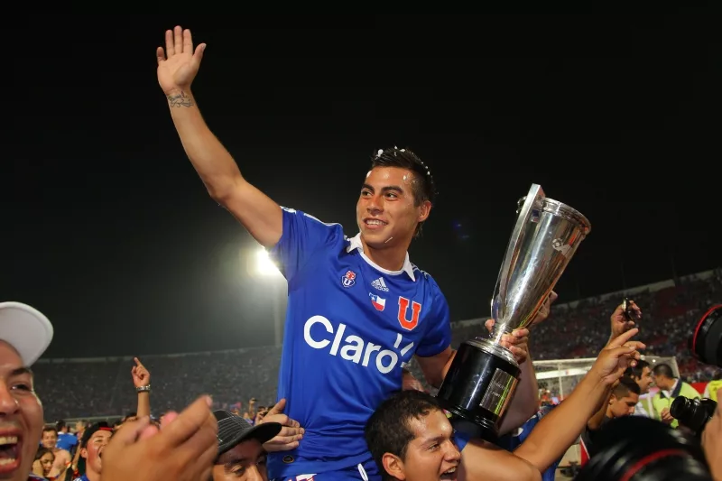 Azules por el mundo: Eduardo Vargas