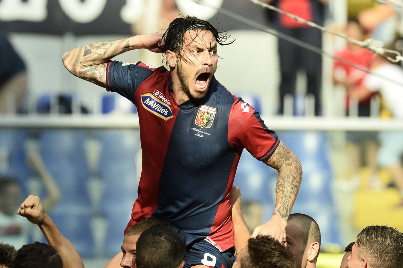 Mauricio Pinilla le dio el triunfo al Genoa ante Lazio