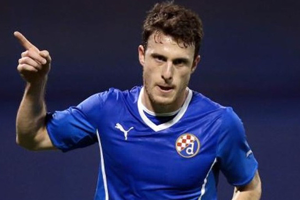 Ángelo Henríquez anotó en la derrota del Dínamo Zagreb en la Europa League