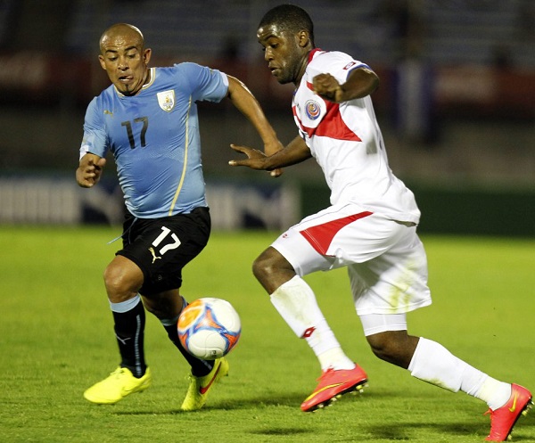 Guzmán Pereira debutó en la selección de Uruguay