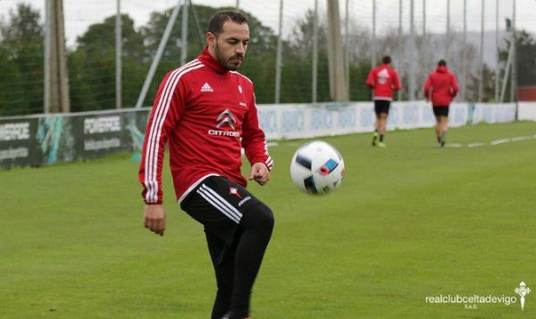 Marcelo Díaz ya entrena junto al Celta de Vigo