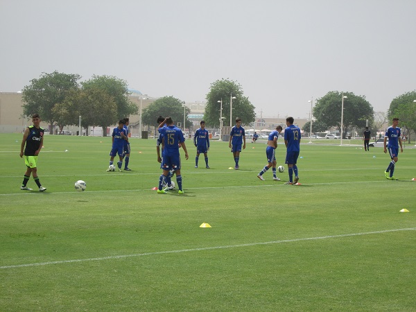 Juveniles Azules disputan torneo en Qatar