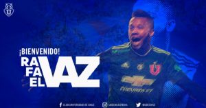 [FOTO] ¡Es oficial! Así anunció Universidad de Chile la llegada de Rafael Vaz