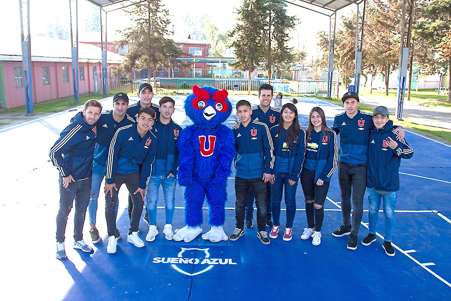 La U cumplió con “Pinta Tu Cancha”
