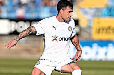 El destape de Gallegos: Marca su primer gol de la temporada en el OFI de Creta
