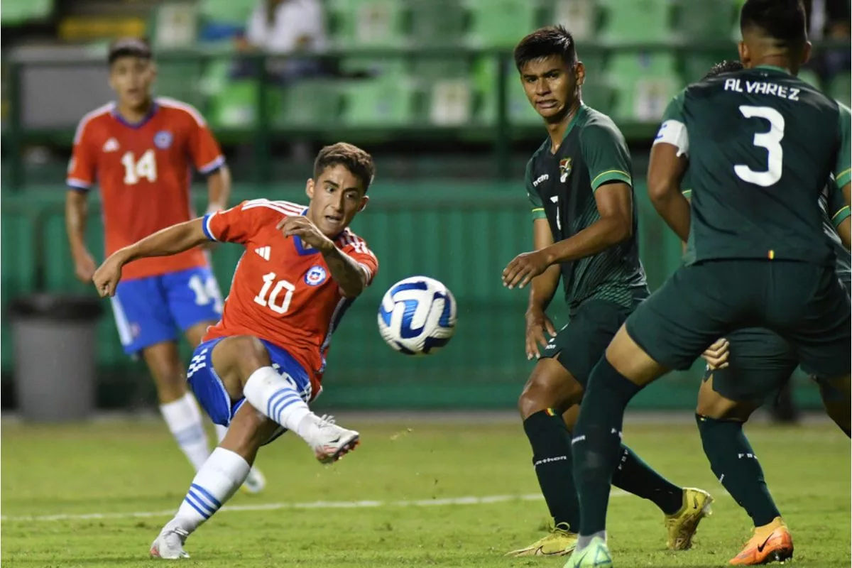 Reparte talento: Lucas Assadi brilló en amistosos de la Roja Sub 23 sobre Bolivia