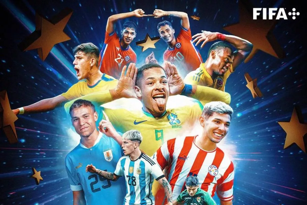 Darío Osorio y Lucas Assadi protagonizan póster de la FIFA y son impulsados como el "futuro de Sudamérica"