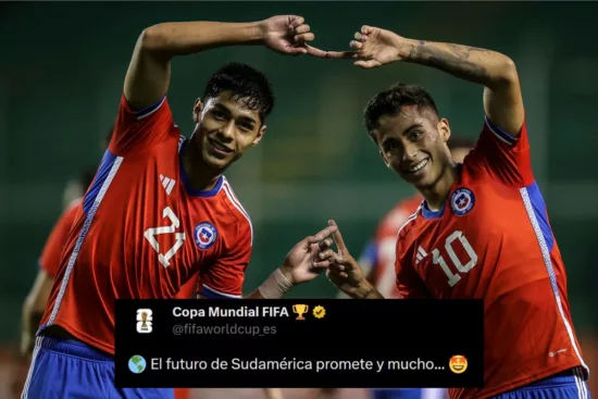 Darío Osorio y Lucas Assadi protagonizan póster de la FIFA y son impulsados como el "futuro de Sudamérica"