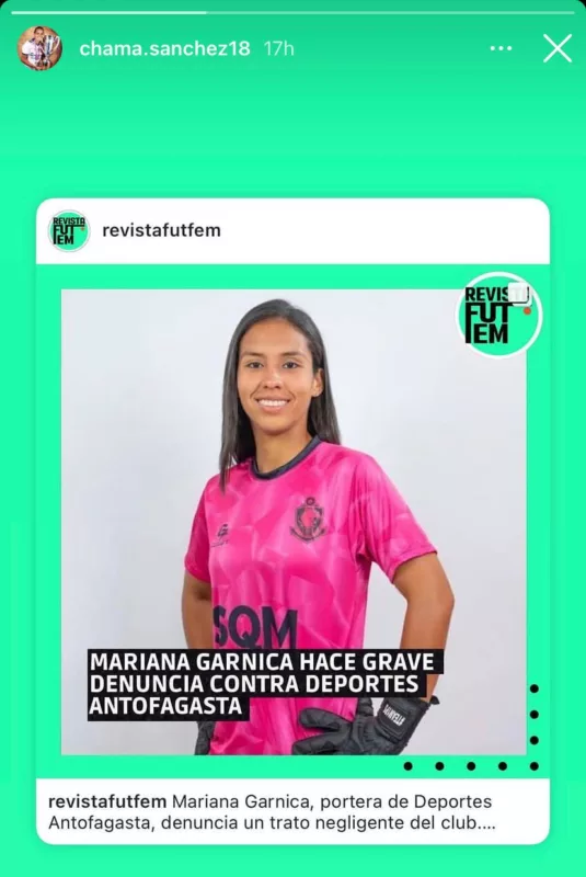 Bárbara Sánchez visibiliza calvario que vive compatriota por grave lesión