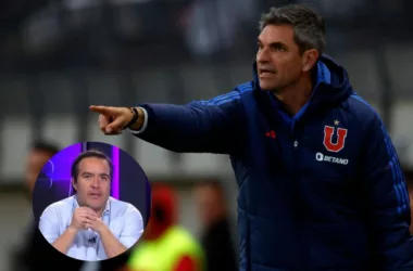 Pide explicaciones: Cristián Caamaño se aburrió del discurso de Mauricio Pellegrino