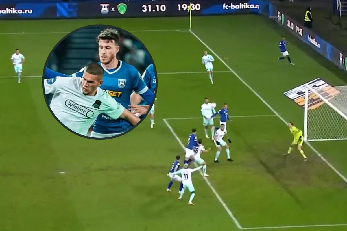 [VIDEO] Cabezazo de goleador: Ángelo Henríquez vuelve a marca en Rusia y permite a FC Baltika sacarle un punto al líder