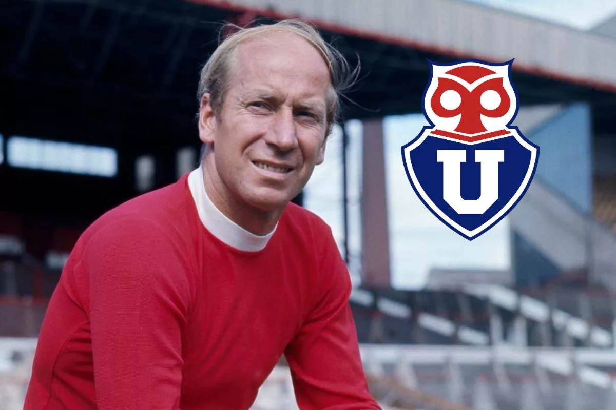 El día en que Bobby Charlton elogió a más no poder a un jugador de la U: "Es tan chico y grande a la vez ¿Dónde guarda tanta velocidad, dinamismo y fervor de soldado?"