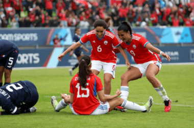 Heroína azul: Daniela Zamora fue protagonista en el debut de la Selección Nacional en los Juegos Panamericanos
