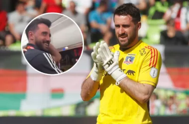 [VIDEO] "Chunchos cul...": Un desatado Fernando De Paul grita y canta en contra de Universidad de Chile en celebración de Colo-Colo