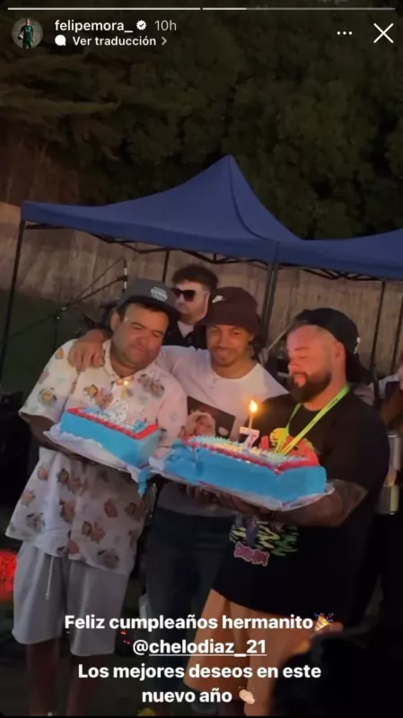 Invitado especial: Hinchas lo piden para la U y ayer asistió al cumpleaños de Marcelo Díaz