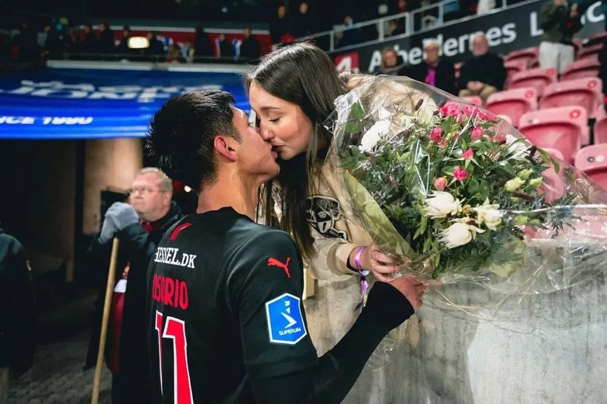 "Fueron días maravillosos": Darío Osorio se casó a los 19 años con su pareja durante sus vacaciones