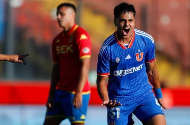 VIDEO | Zapatazo de 30 metros: Juvenil azul marcó el primer gol de la era Gustavo Álvarez