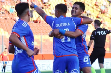 VIDEO | La primera que tocó: Nicolás Guerra entró por el lesionado Cristián Palacios y convirtió el tercer gol de la U ante Unión Española