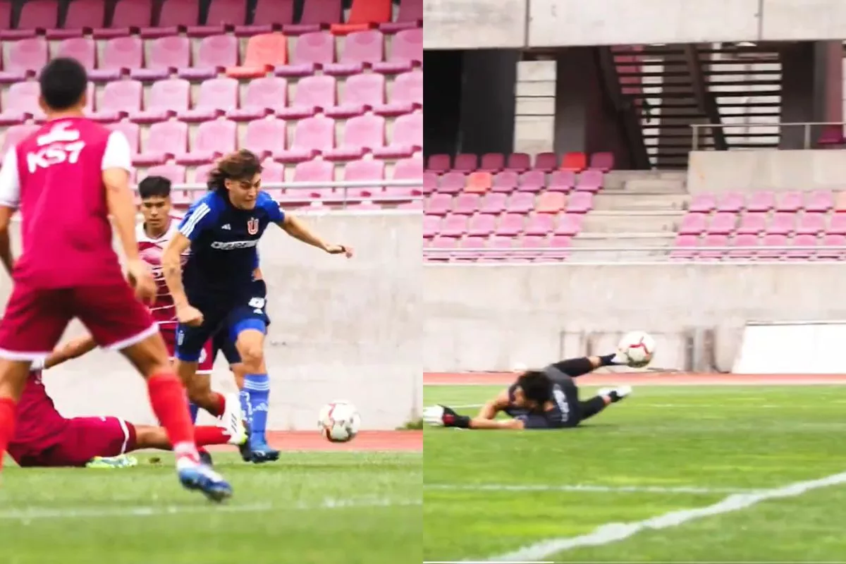Así fue el gol de Universidad de Chile en la victoria sobre Deportes La Serena
