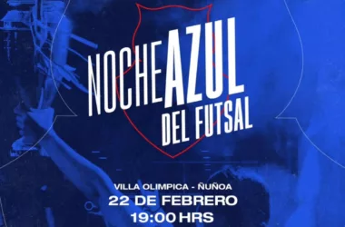 La U tendrá Noche Azul: Ramas de futsal organizan notable jornada bullanguera en Ñuñoa
