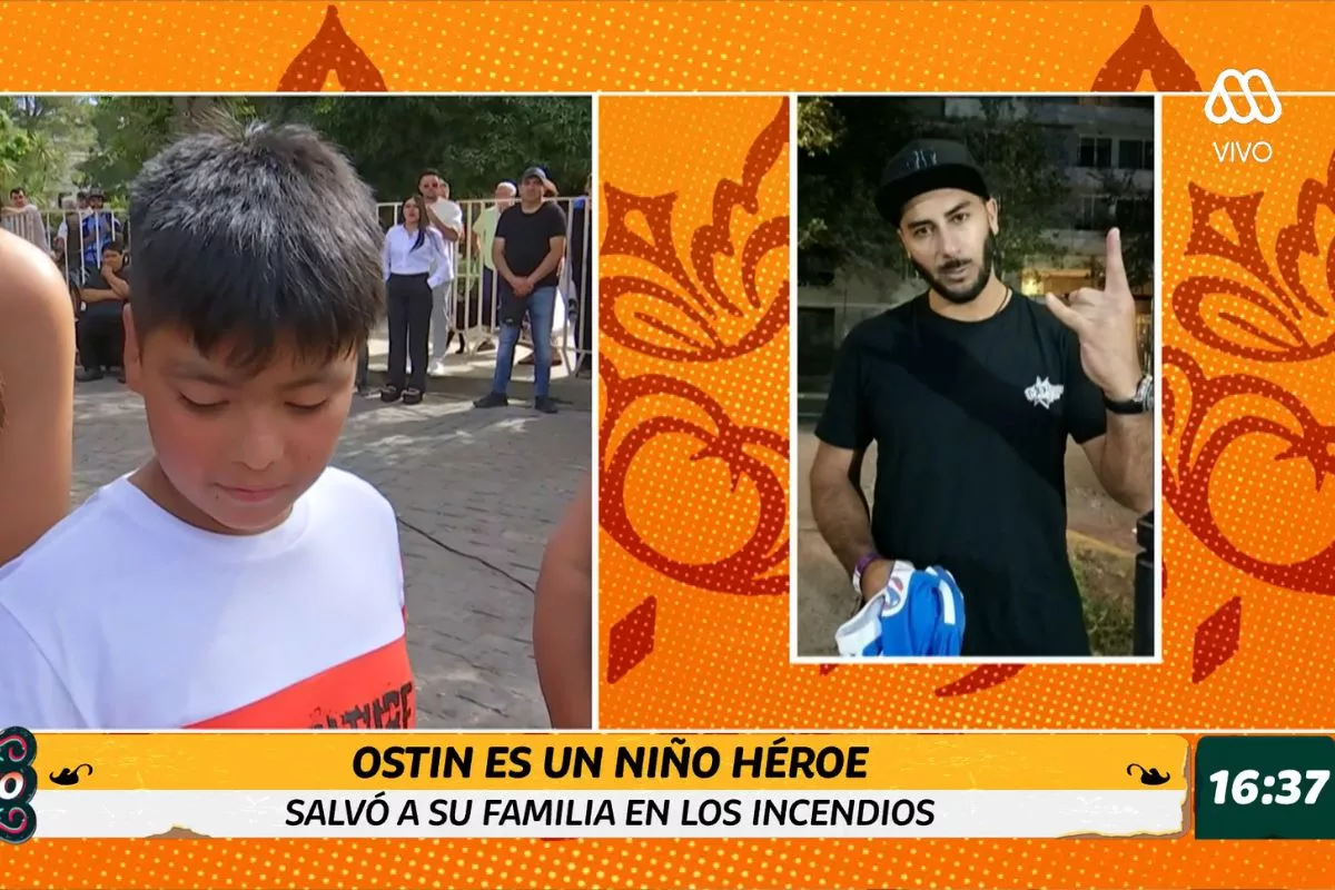 "Por eso soy de la U": Niño héroe de Viña del Mar se emociona con regalos de Johnny Herrera y Maxi Guerrero