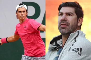 Tenista argentino sorprende a todos con foto de su niñez junto a Marcelo Salas