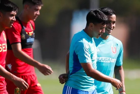 Nico Guerra como figura: Universidad de Chile golea a Unión Española en amistoso de entrenamiento