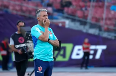 Gustavo Álvarez, técnico de Universidad de Chile.