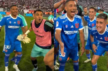 "Un minuto de silencio...": Así celebró Universidad de Chile en la cancha del Monumental