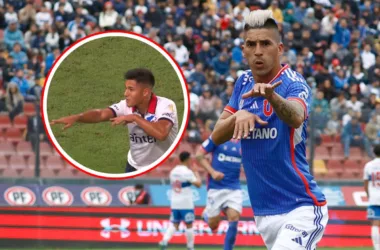 "El futbolista más influyente": Jugador uruguayo sorprendió a los hinchas azules por celebrar como Leandro Fernández