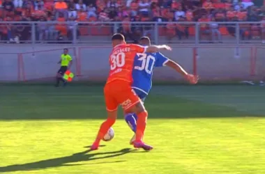 El polémico penal a Cristián Palacios que permitió el primer gol de la U ante Cobreloa