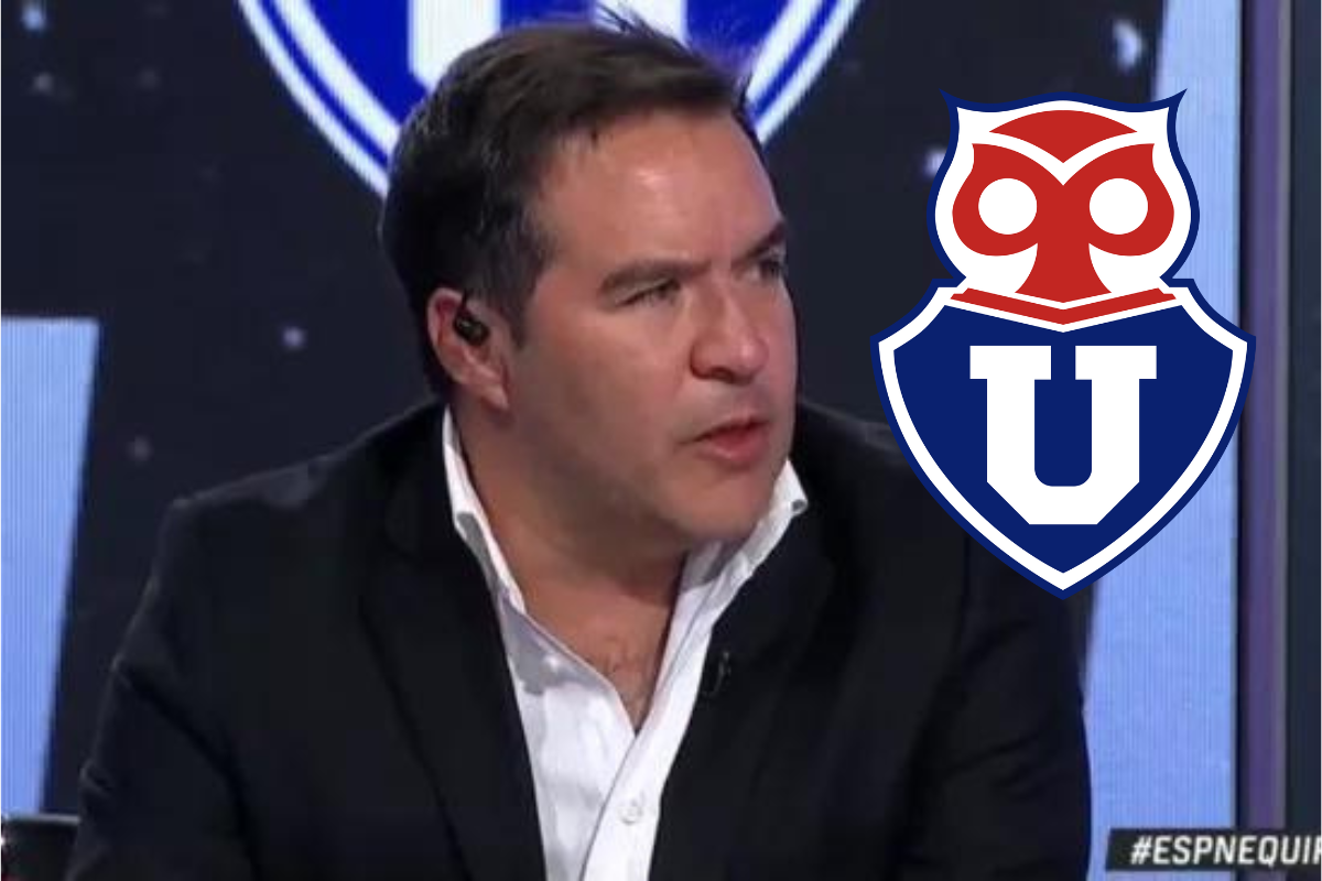 Cristián Caamaño molesto.