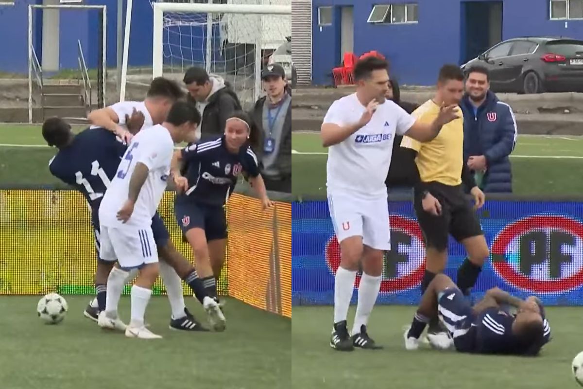 Polimá WestCoast era figura en la Bulla Cup y Rafael Olarra lo sacó del partido con un codazo