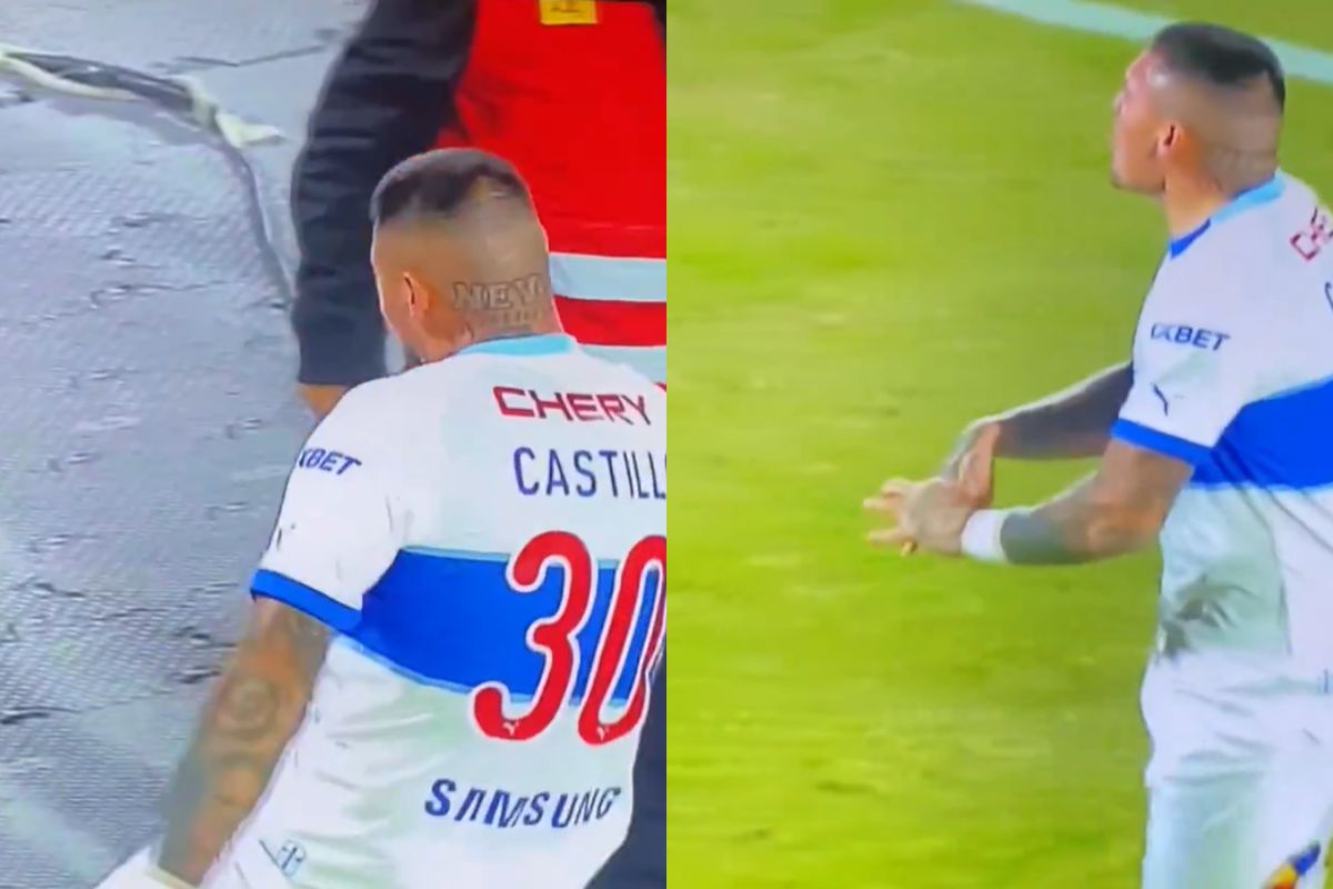 Nicolás Castillo hizo gestos obscenos a la hinchada de la U y exjugador pide sanciones: "Espero que le pongan fechas de castigo"