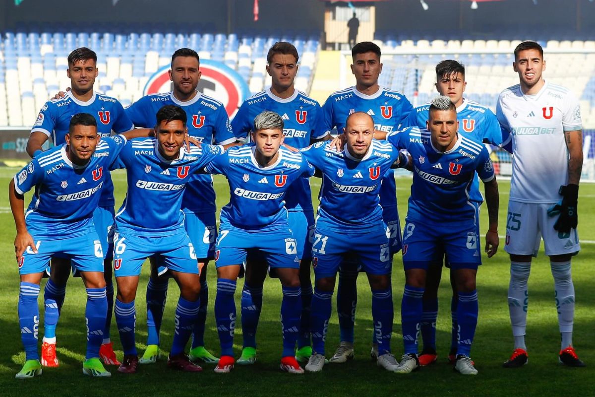 Confirmado: Esta será la formación de la U para enfrentar a Unión La Calera