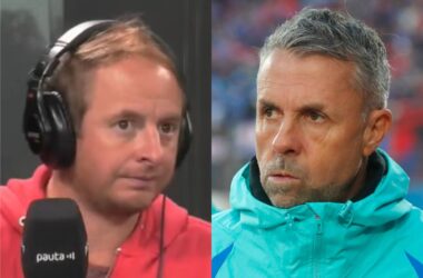 A Coke Hevia le llamó la atención la decisión de Gustavo Álvarez con jugador del plantel de la U: "No sé si va a volver a jugar"