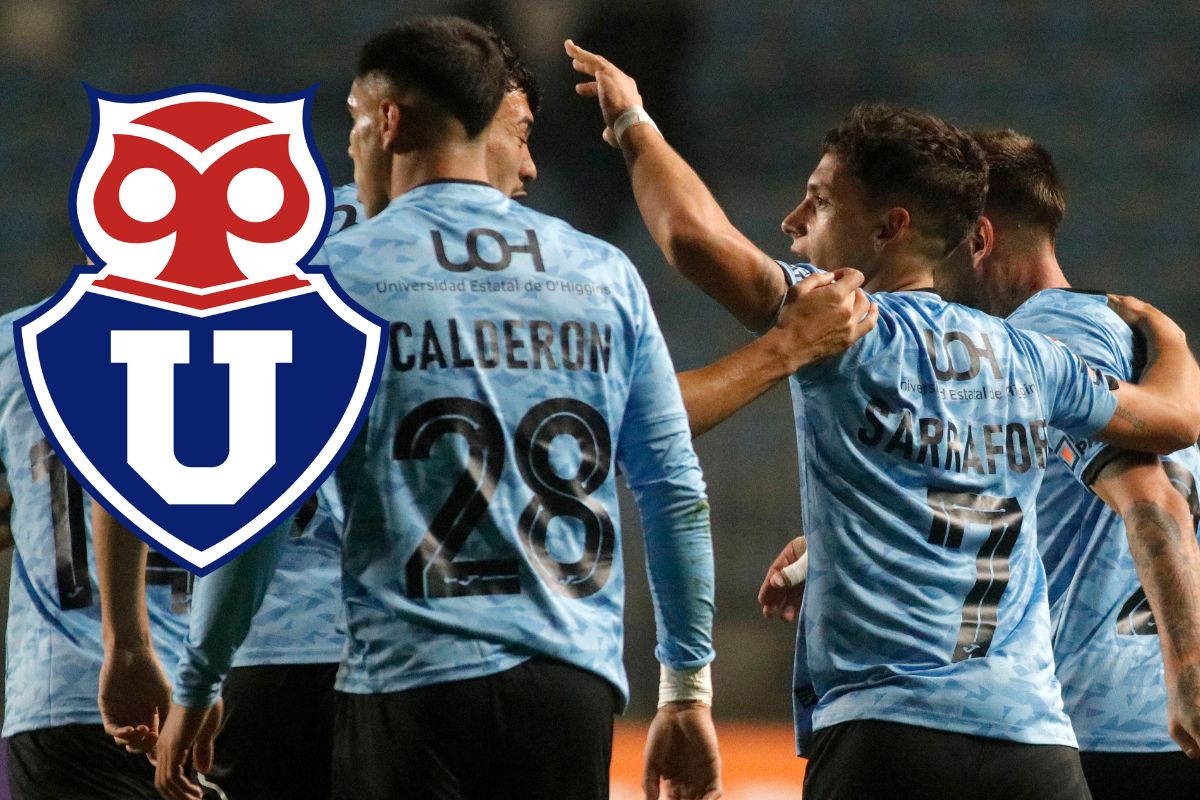 Repentina movida de la U: aseguran que jugador de O'Higgins será nuevo refuerzo de Universidad de Chile