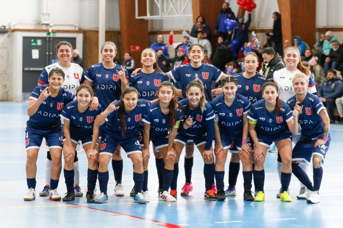 Universidad de Chile logra importante resultado en final del Futsal Femenino contra Santiago Wanders
