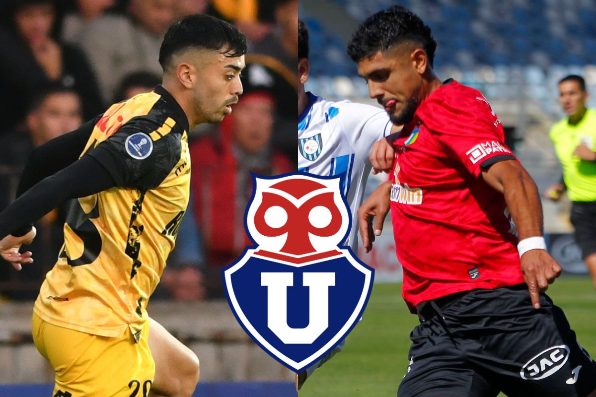 Los dos laterales chilenos que aparecen en la órbita de la U para suplir una partida de Marcelo Morales