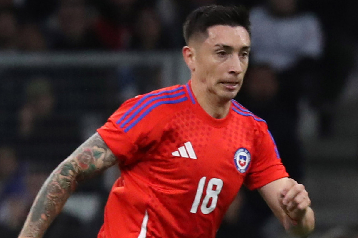 Primer plano de Rodrigo Echeverría.