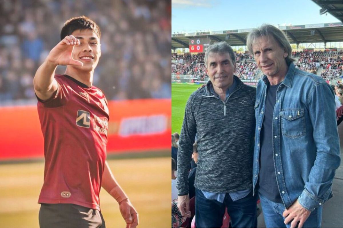 El especial gesto de Ricardo Gareca en primera presentación de Darío Osorio como titular en Champions League