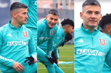 VIDEO | Revelan los primeros registros de los entrenamientos de Charles Aránguiz en la U