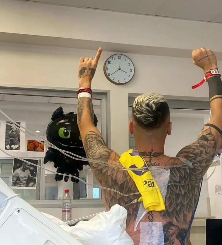 Una imagen que llena de ilusión: Cristóbal Campos se muestra por primera vez tras su accidente