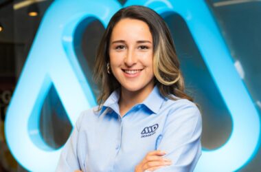 Primer plano a Andrea Hernández en Mega.