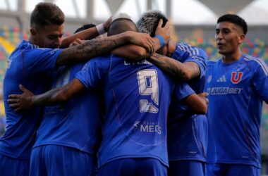 U de chile frente a Deportes Recoleta en Copa Chile.