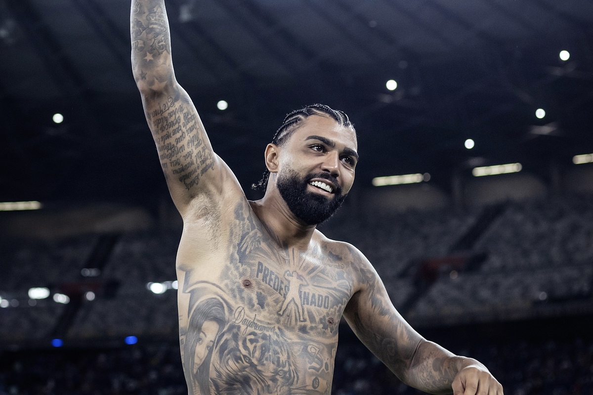 El club hizo eco de la referencia: La leyenda de la U al que Gabigol le hizo homenaje y trato de ídolo