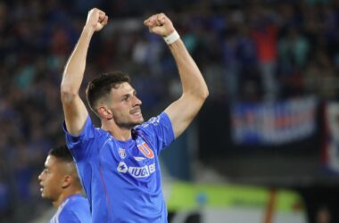 El delantero de 1.90 se ha convertido en una pieza fundamental dentro del esquema de Gustavo Álvarez.