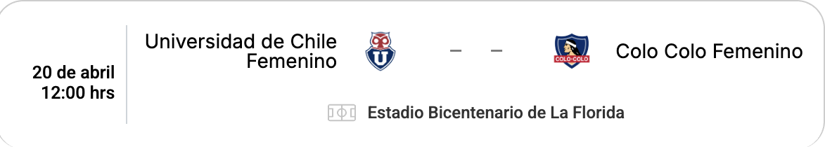 A falta del masculino: ANFP programa Superclásico femenino entre la U y Colo Colo